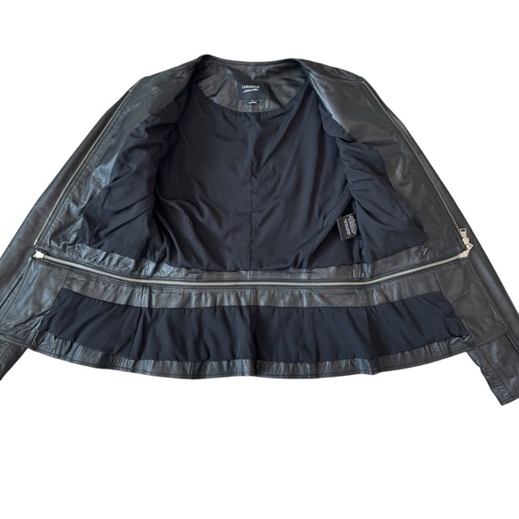 Lamarque Black Leather Jacket. Size S. - Picture 7 of 15